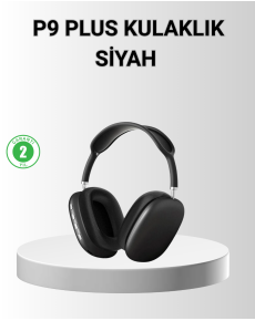 P9 Pro Plus Bluetooth Kulak Üstü Kulaklık – H1 Çipli, Aktif Gürültü Engelleme, Uzamsal Ses Desteği