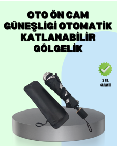 Katlanabilir Oto Güneşlik - 125x65 cm