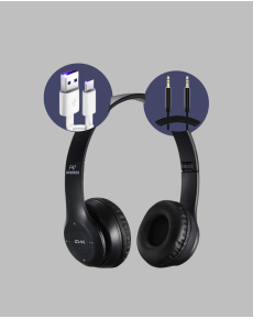 Mikrofonlu Kablosuz Kulaklık | Uzun Pil Ömrü ve Stereo Ses Performansı